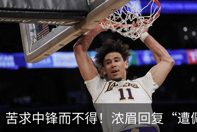 苦求中锋而不得！浓眉回复“遭佩林卡背刺”言论：😂😂😂